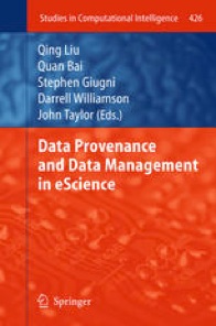 data provenance and data management in escience