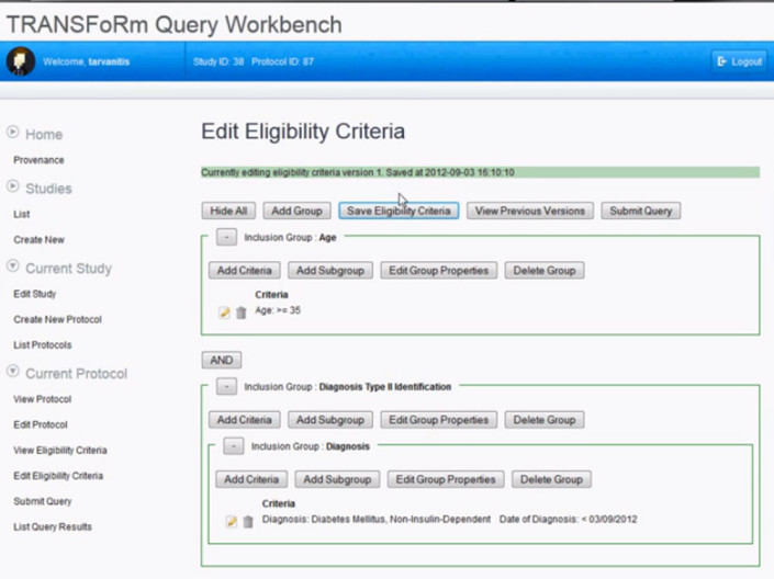 Query Formulation Workbench Demo1
