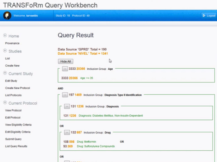 Query Formulation Workbench Demo2